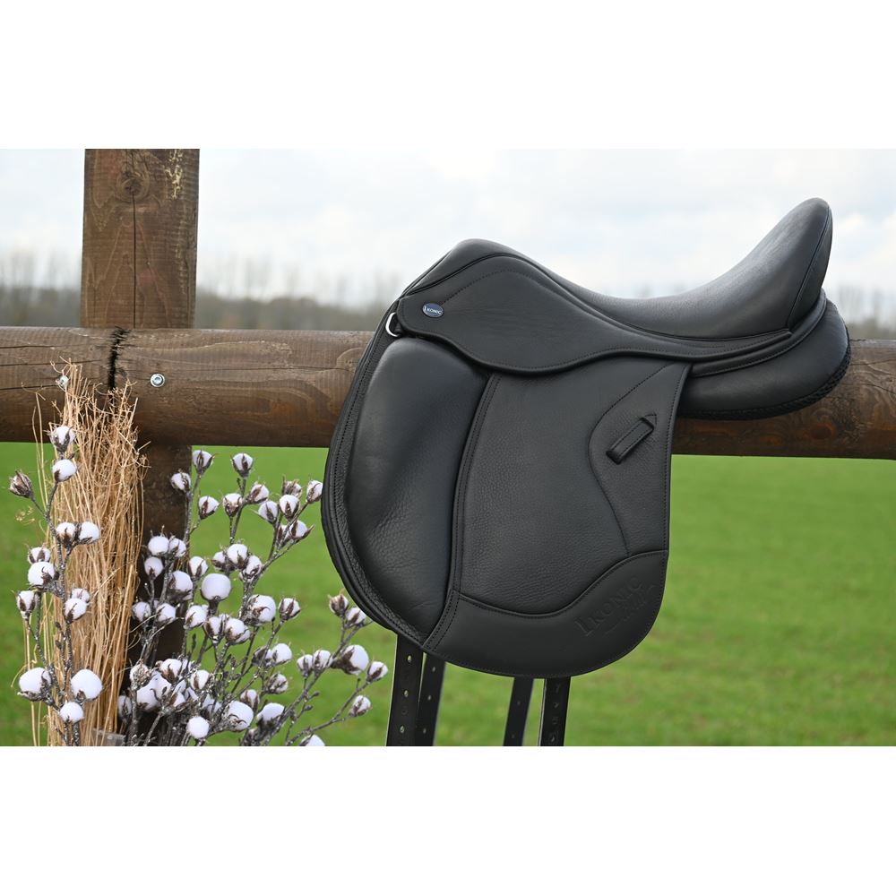 Ikonic "Light" Dressage Pony Saddle Mono Flap
