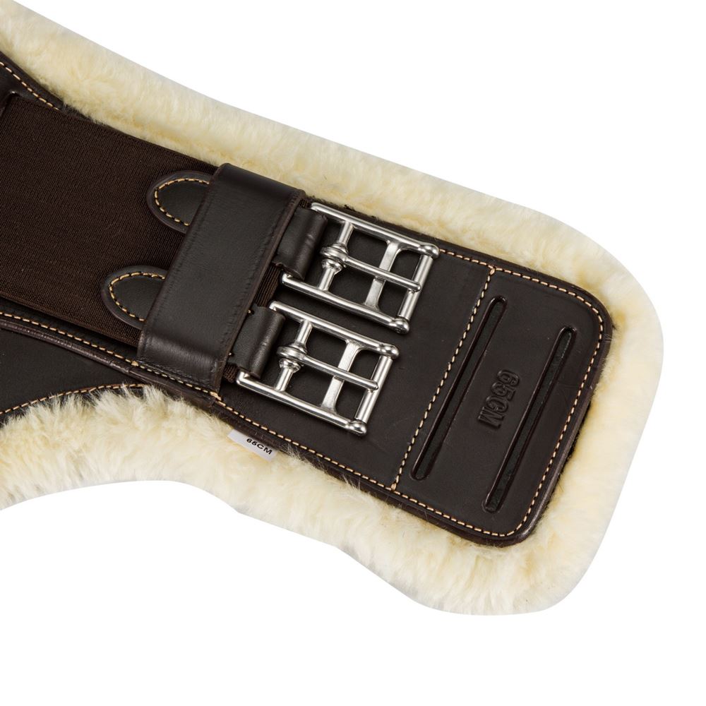 IKONIC Short Belly Girth with Sheepskin