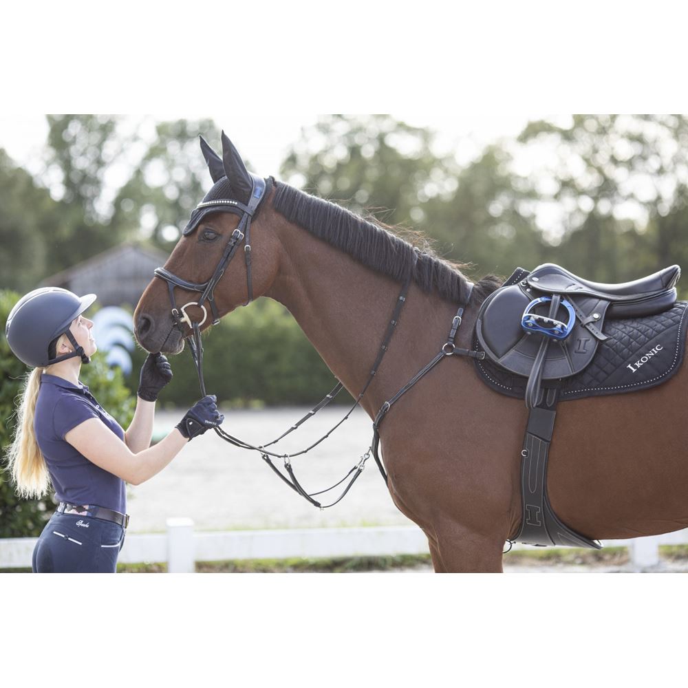 Ikonic "Elite" Jumping Lined Saddle