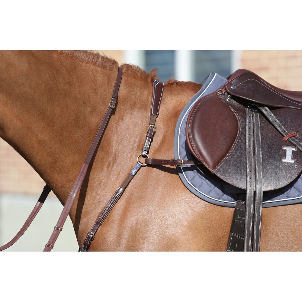 IKONIC "Elite" Jumping Plain Saddle 