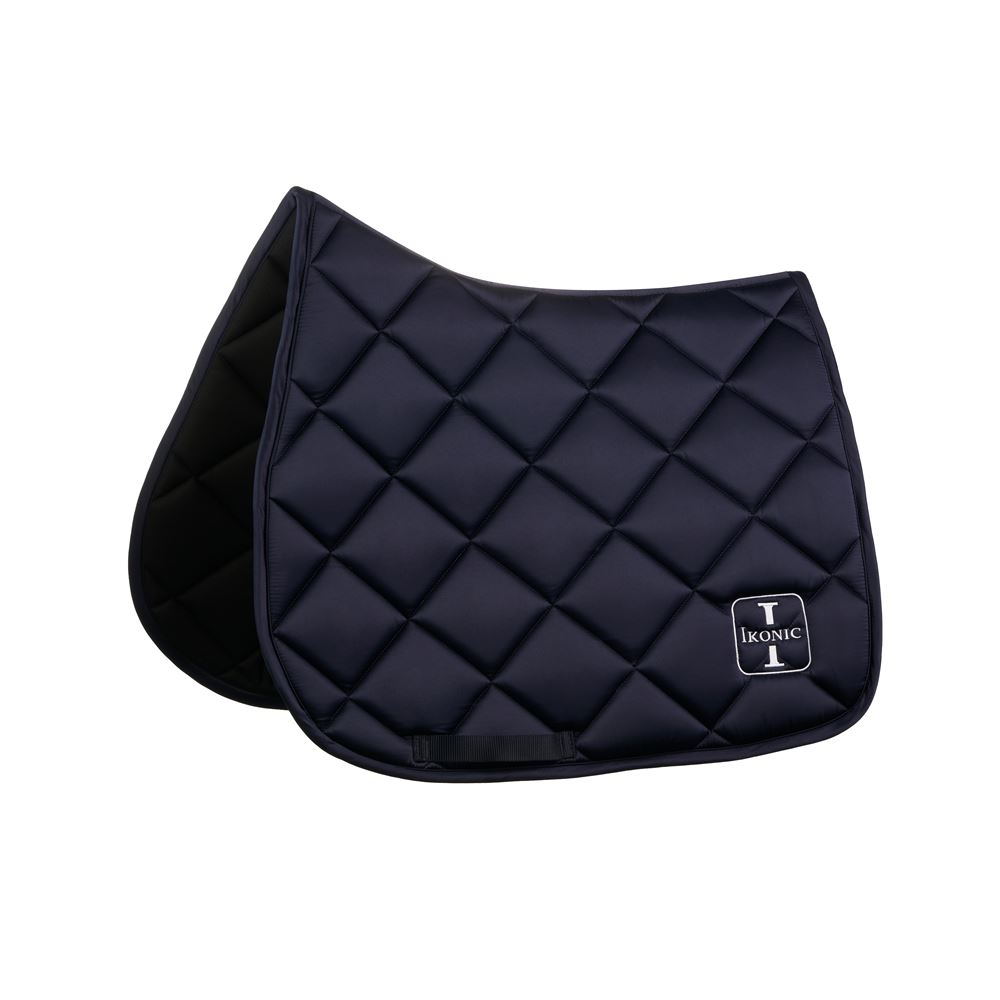 Ikonic Satin Saddle pad with Mesh Lining  