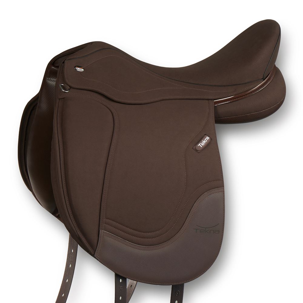 Tekna "Dynamix" Dressage Saddle Double Flap Lined