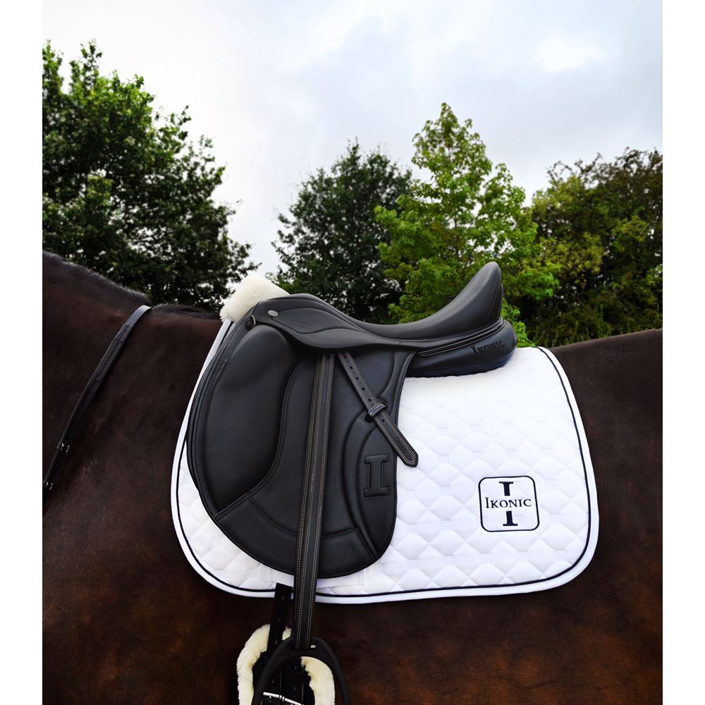 Ikonic Dressage Saddle Pad with Waffle Cotton Lining