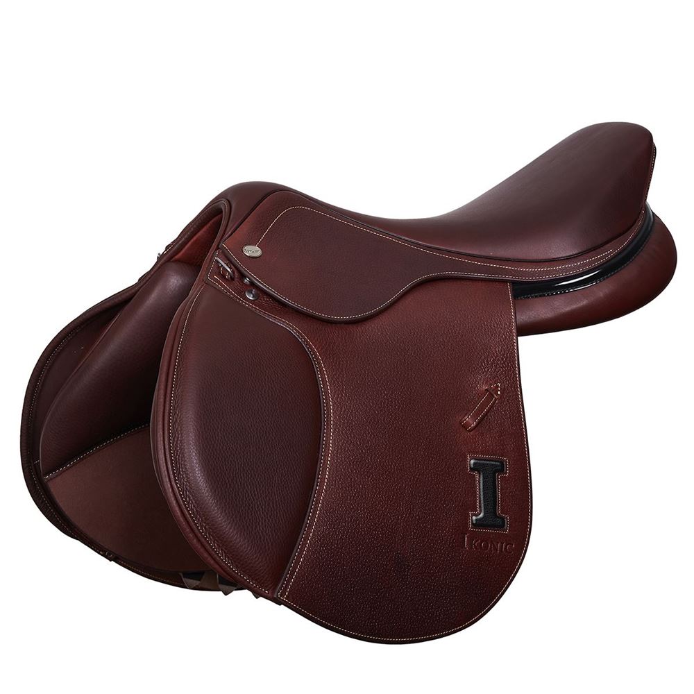 IKONIC "Elite" Jumping Plain Saddle 