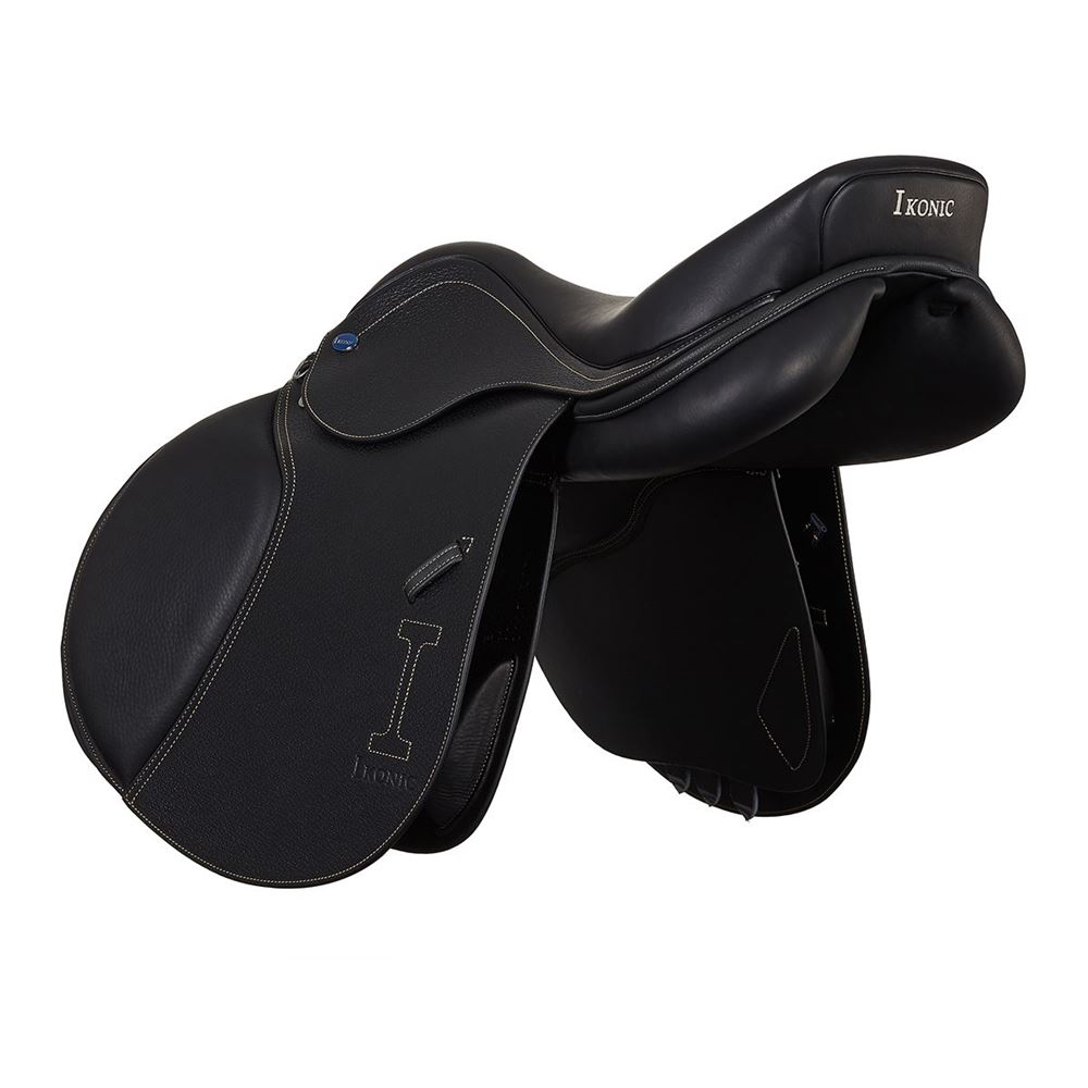 IKONIC "Evolution" Jumping Plain Saddle 