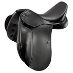 Ikonic "Evolution" Dressage Double Flap Plain Saddle