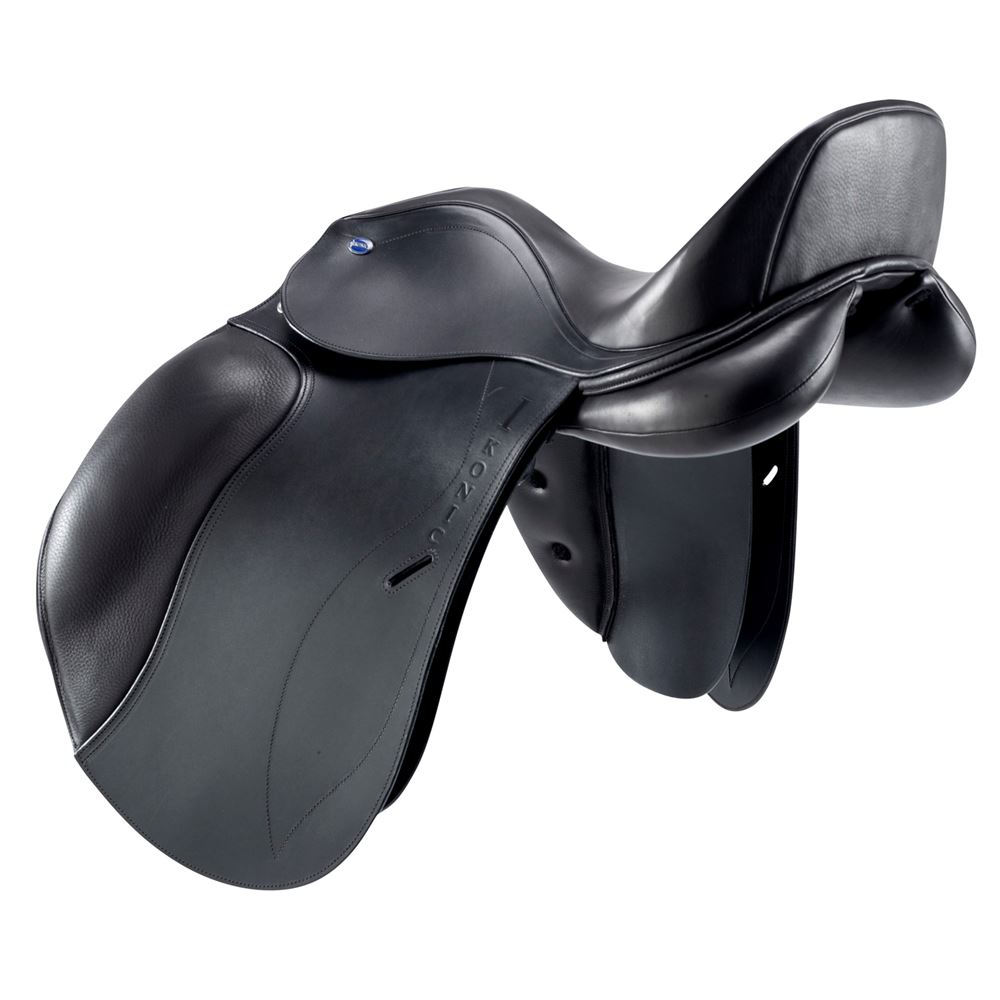 Ikonic "Evolution" Dressage Double Flap Plain Saddle