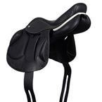 Ikonic "Evolution" Cross Country Saddle - Straps over Flap