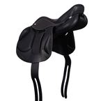 Ikonic "Evolution" Cross Country Saddle - Straps over Flap