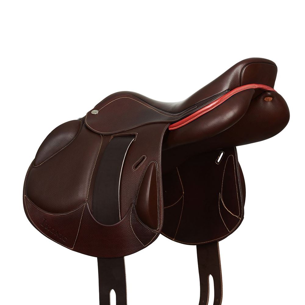 Ikonic "Evolution" Cross Country Saddle - Straps over Flap