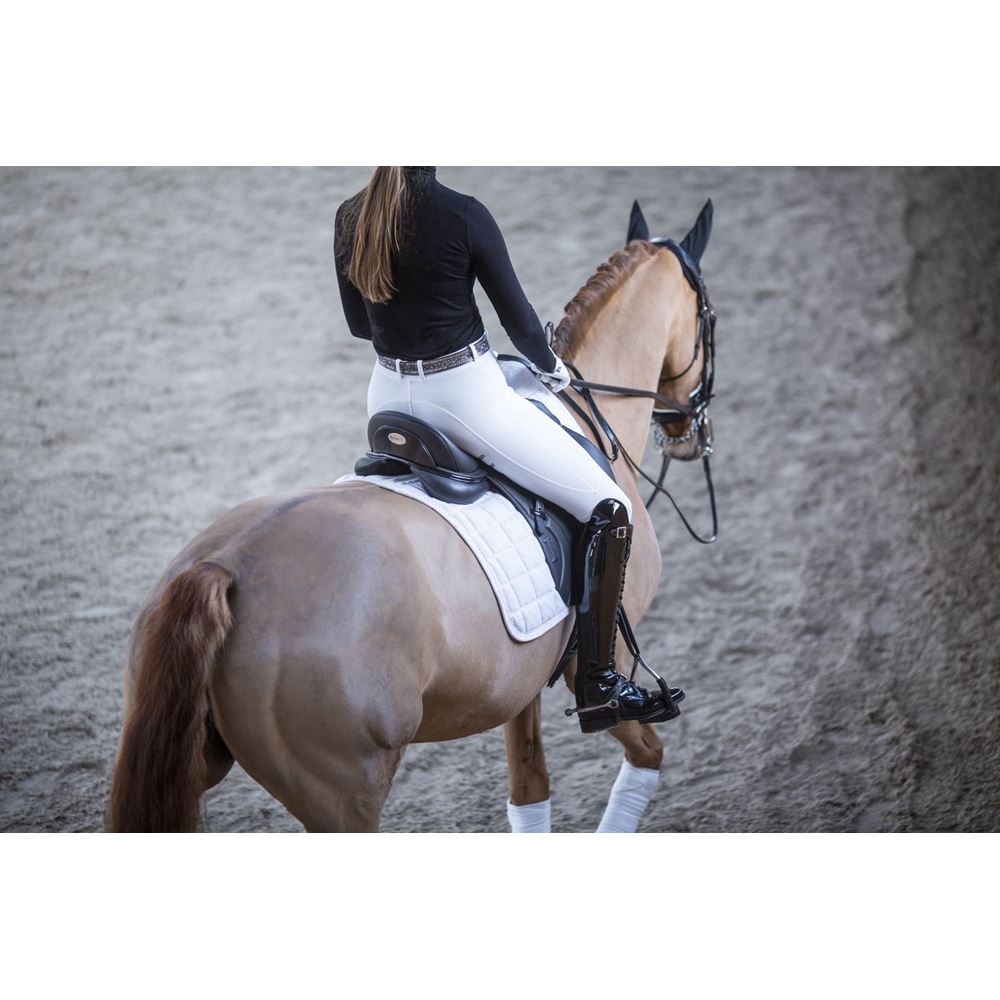 Ikonic "Evolution" Dressage Double Lined Saddle