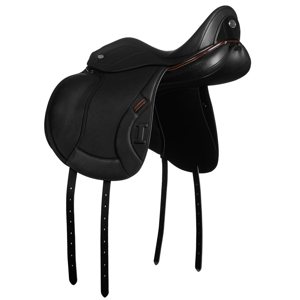 Ikonic "Evolution" Dressage Double Lined Saddle