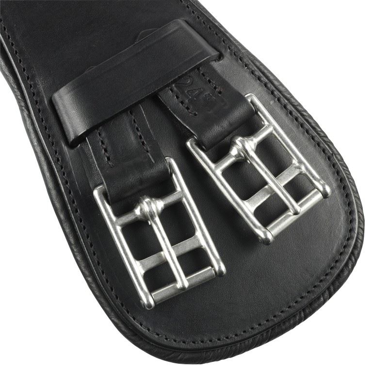 Sangle de Dressage Anatomique en Cuir IKONIC - Sans Elastique