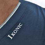 IKONIC Fleecdecke wattiertes Halz