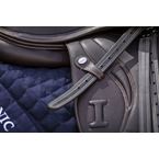 IKONIC "Elite" Springzadel kalfslederbekleding