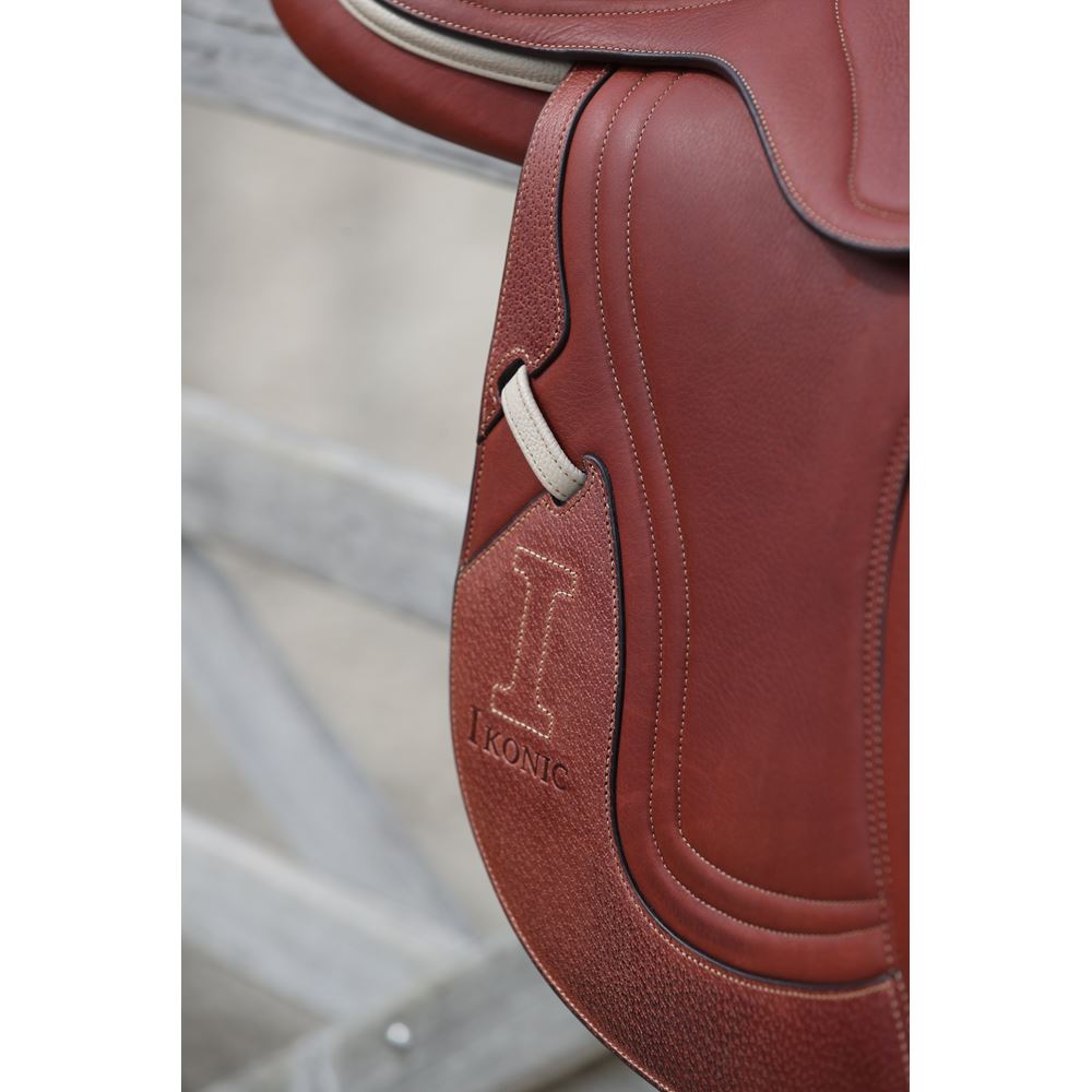 IKONIC "Evolution" Springsattel Kalbsleder
