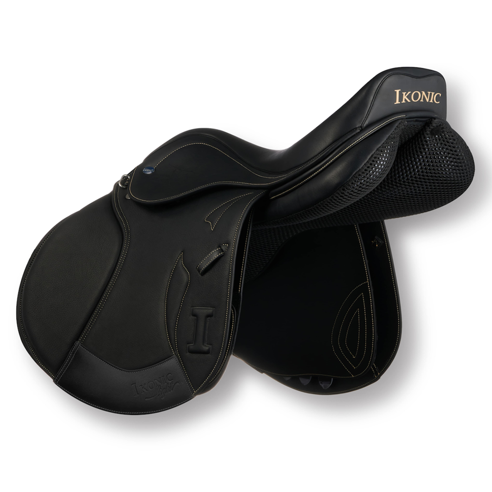 Ikonic "Light" Fodrad Hoppning Sadel