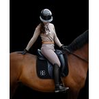 Ikonic Elite Dressuurzadel Dubbel Zweetblad