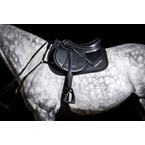 IKONIC Pro "Evolution" BLACK SERIES Springsattel Kalbsleder