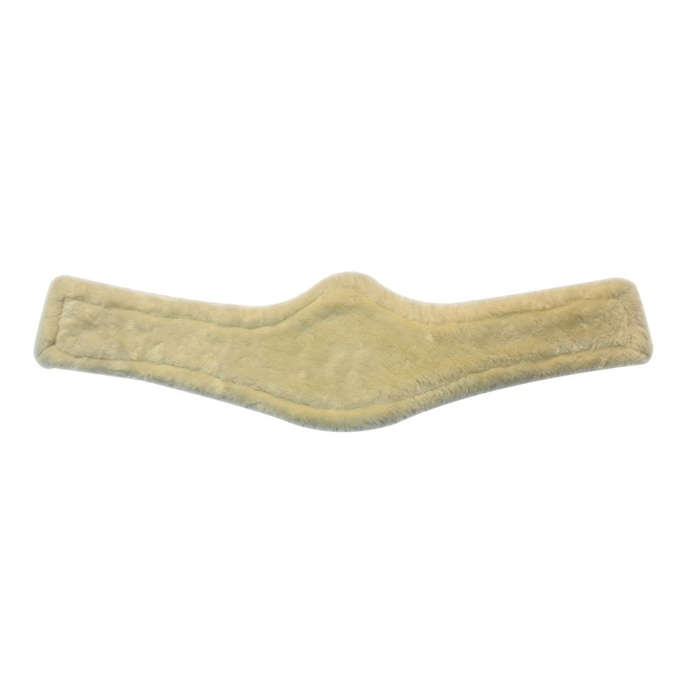 [TGIC011] Removable Synthetic Sheepskin for Girth TGIC01 (115 Cm, Black)