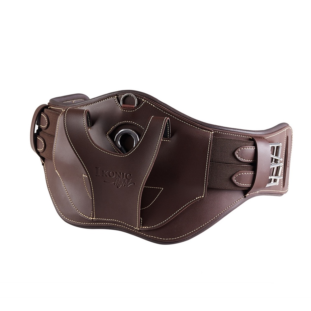 [HBG02-] Ikonic Hybrid Horseball Short Girth (50 Cm, Black)