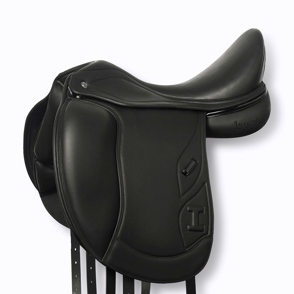 DEV03X - Evolution X-Pro Dressage Double Flap Velcro Blocks Saddle