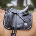 PHY02 - Light Pony Dressuurzadel met Dubbele Zweetbladen